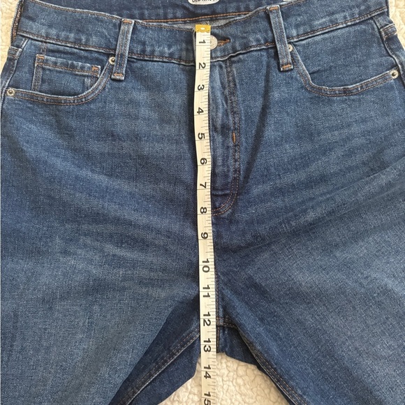 Old Navy Women's Dark Blue Denim Shorts - Picture 3 of 5